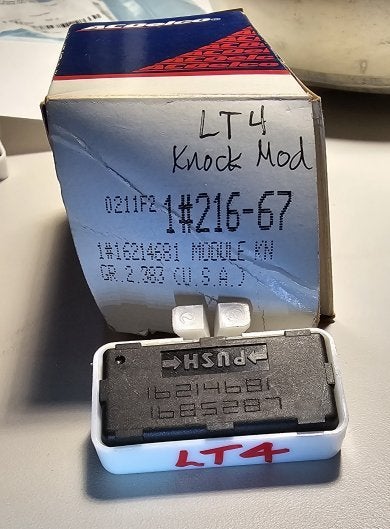 LT4 Knock Module GM p/n 16214681 ( qty 2 )